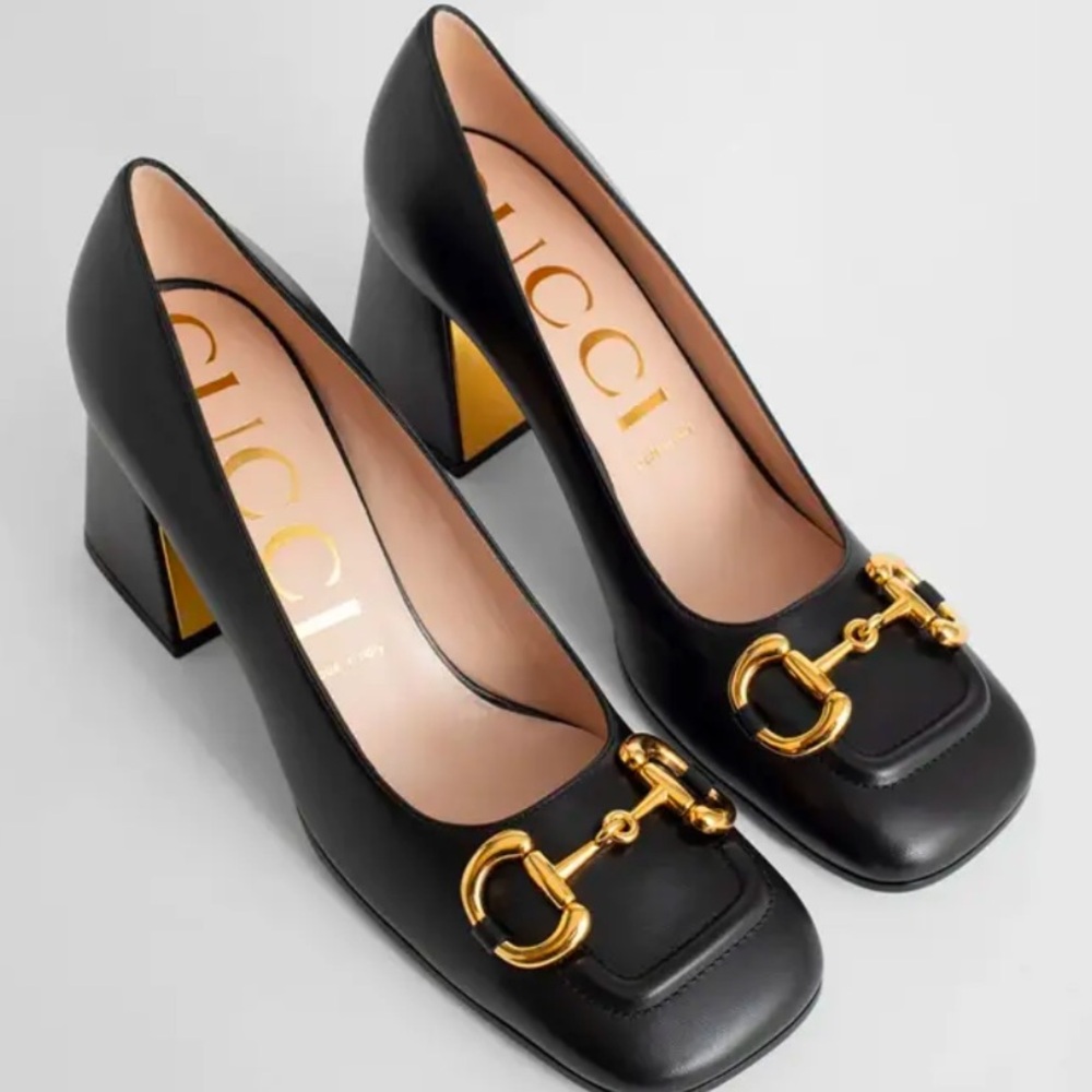 NEVER WORN Gucci Leather Heels